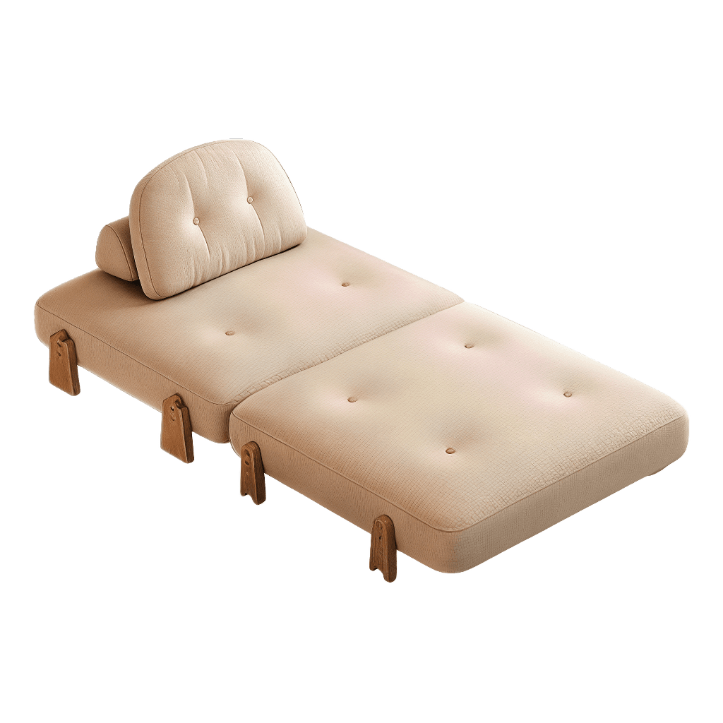 Zendy Modern Single Lounge Chair – A Blend of Texture and Style