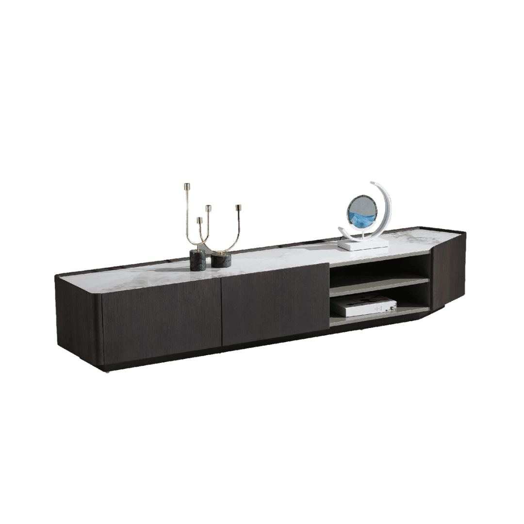 Choosing the Right TV Console: Why Material Combination Matters â Trieste TV Console 7024